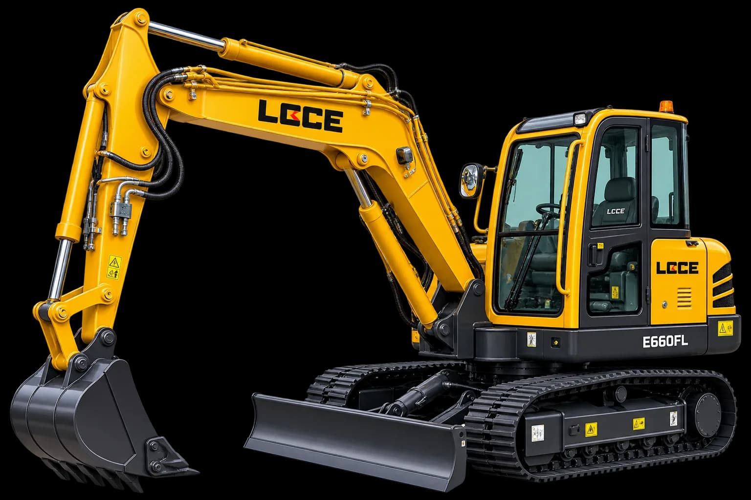 Мини-экскаватор LGCE E660FL